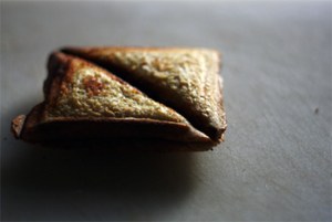 Toasted sanger + Artful lighting = Cuisine.