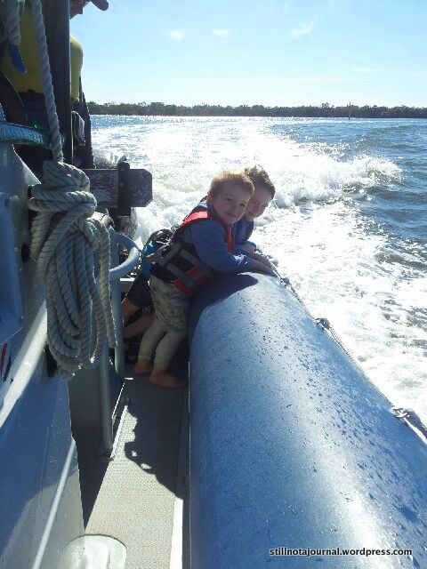 So far so good. Though Finn looks a bit dubious.