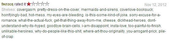 Goodreads hilarious reader review