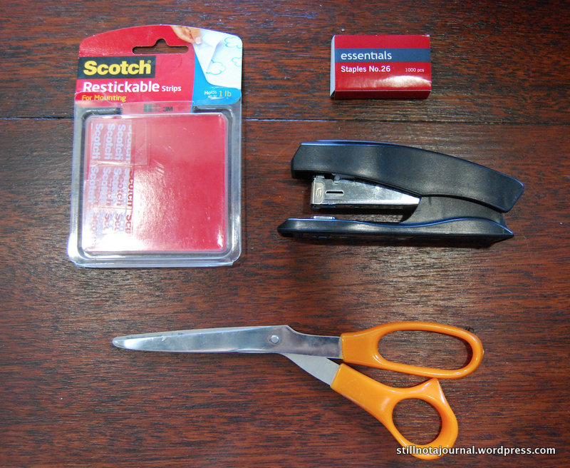 Take spare staples and stapler for on-the-hop repairs, especially if trick-or-treating in high winds.