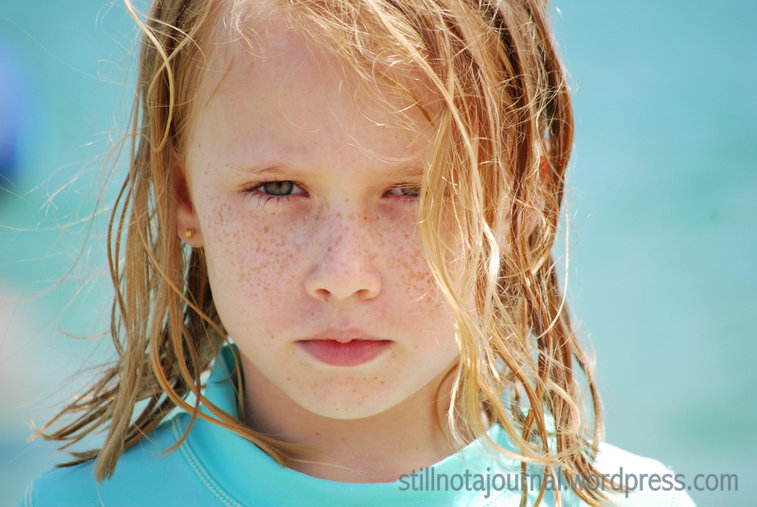 Uncompromising: Even the summer sun can't beat this glare.