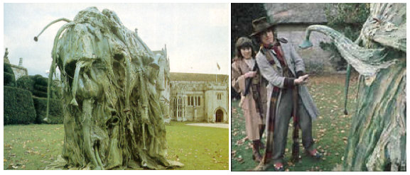 This twenty dollar pile of painted garden hose and rubbish bag SCARED THE SHIT out of me when I was seven. For years afterwards swimming near patches of sea grass would cause me to pack myself because of the bit where a baddie gets drowned by a clump of murderous pond weed.