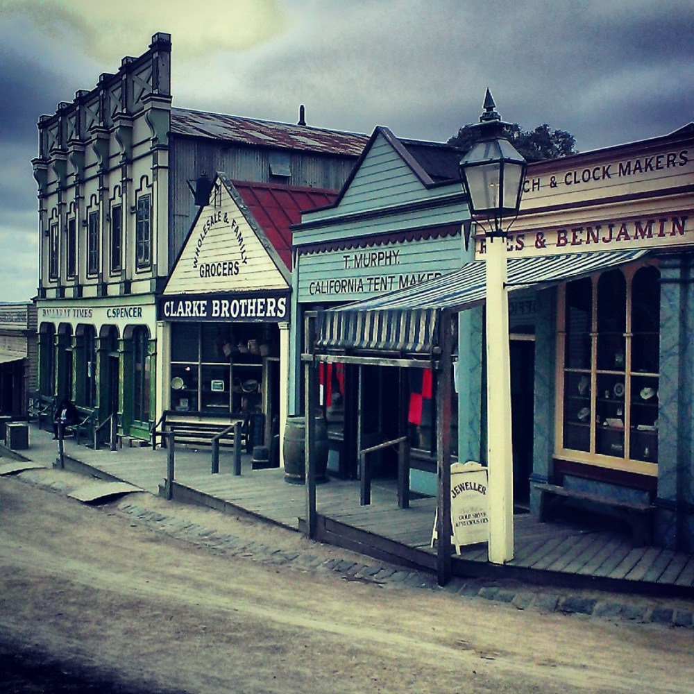 Main Street, 1850s Ballarat