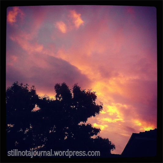 And this one the very next day.