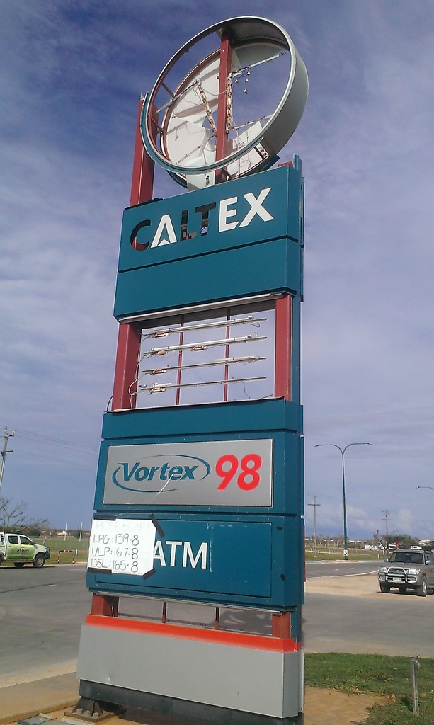 Not the usual kind of 'environmental vandalism'.