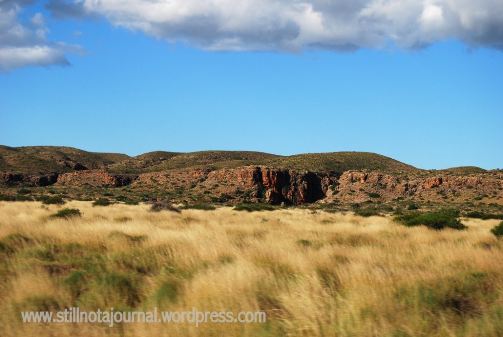 Hooning along Yardie Creek Road into the Park, with a view of the Cape Range on the left and the Indian Ocean on the right. Stunning...