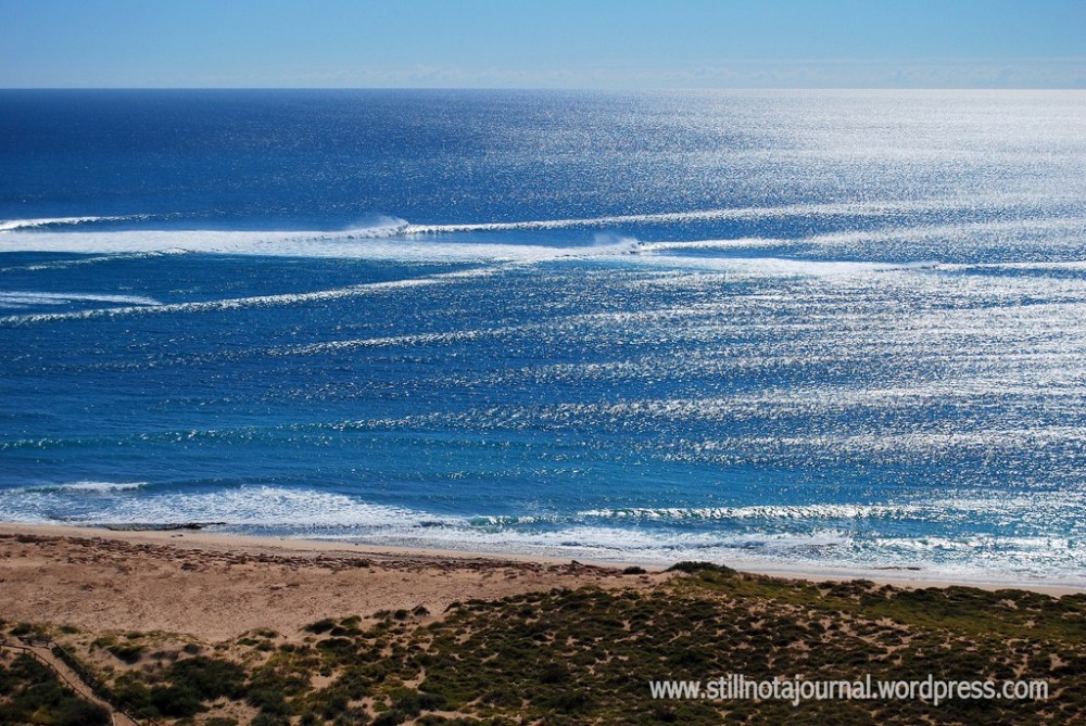 Gorgeous 8 footers breaking over the reef and plenty of room for everyone.