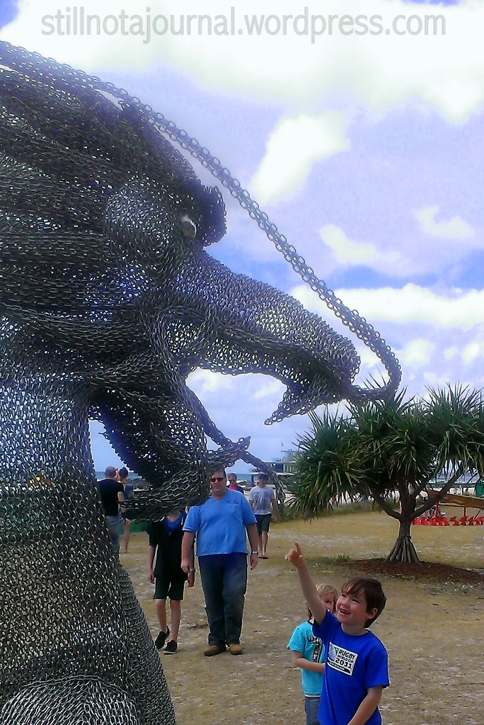 You can see right down his throat Mum! Epic!