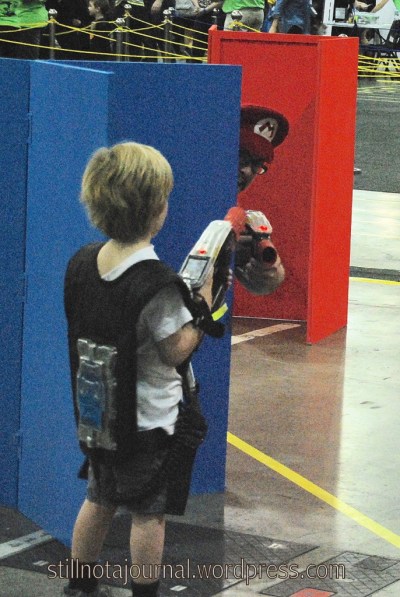 Might've shot Mario in the face.