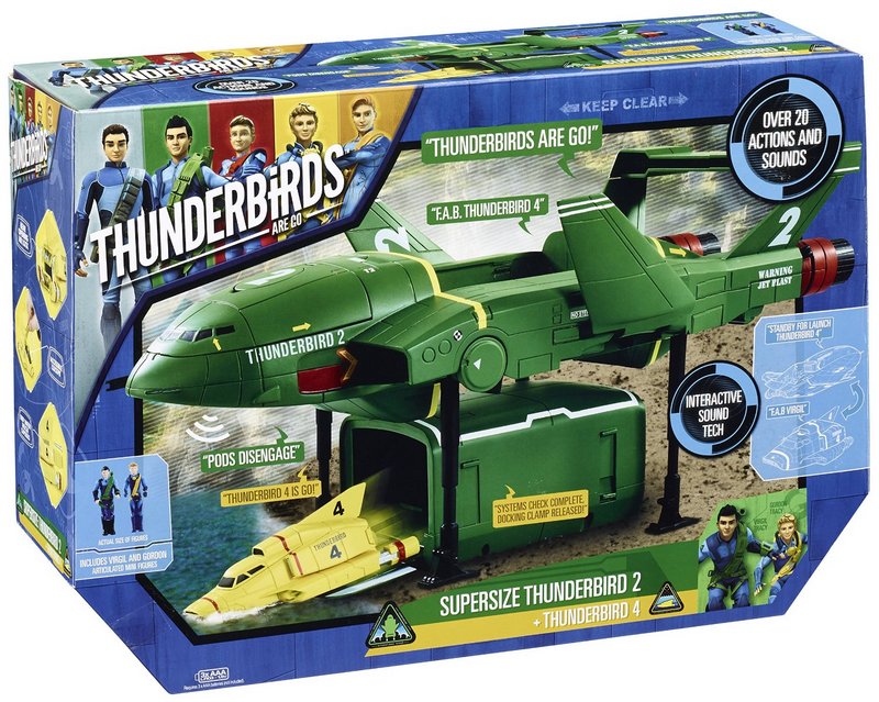 I was like, you don't even know what Thunderbirds are!!