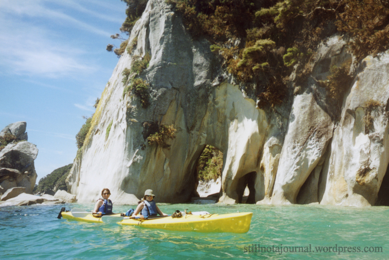 With our pitiful steering we'd have only come to grief anyway.