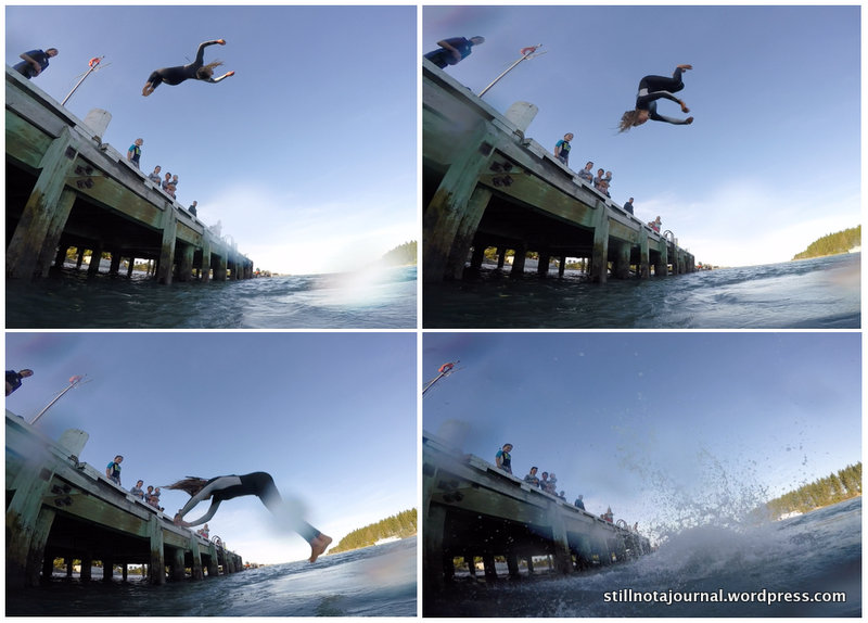 Claire showing us how it's done.