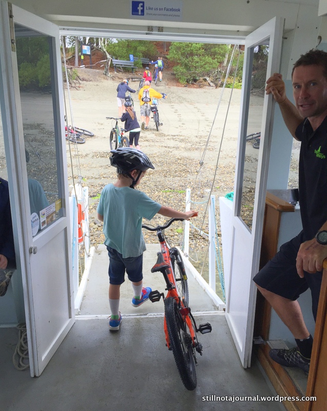 We'd chosen today to ride figuring the rain would make it cooler and easier. It did!