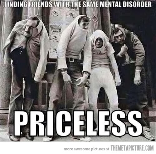 Monty Python team mental disorder