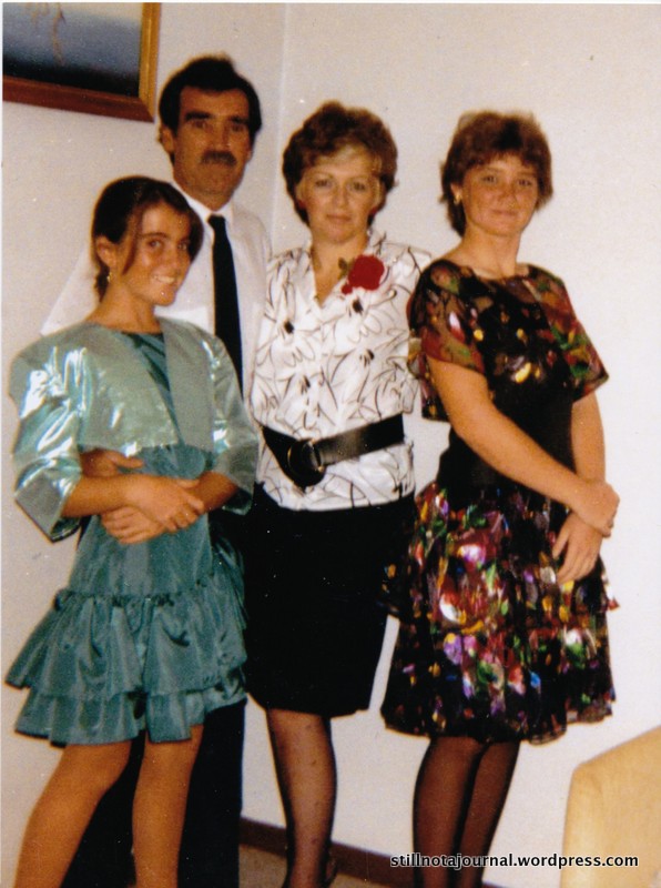 Oh sweet Jesus. Has to be 1989 judging by my horrifying grown out perm...