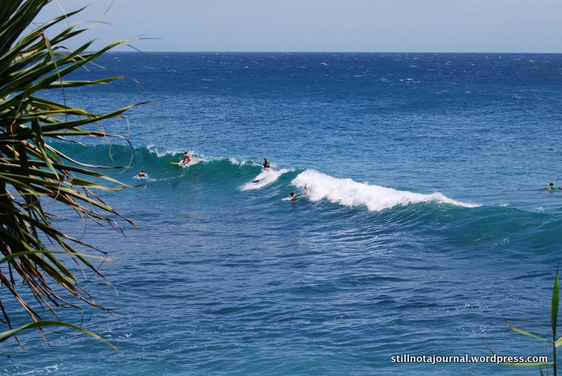 12 surfing Burleigh Headland