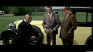 Not sure why Justine reminded Dad of Oddjob - maybe it was the moustache?