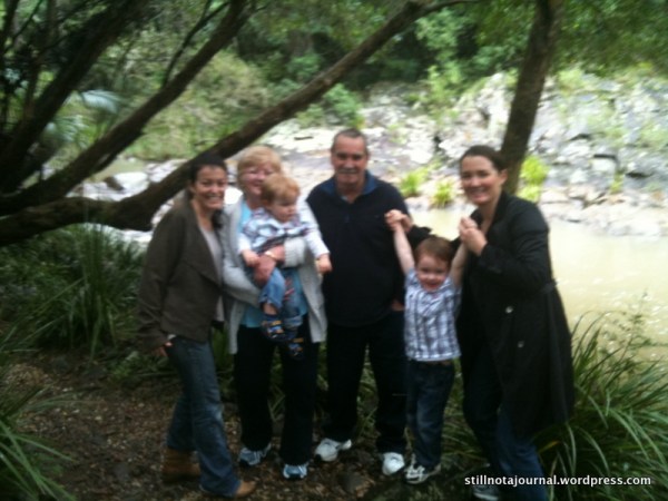 Family shot with Oma Pa and Mosey