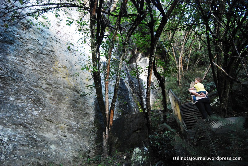 Mr. 3: Where's Daddy? Bec: He's up at the lookout. Mr. 3 (2 mins later): Where's Daddy? Bec: I told you, he's up at the lookout. So where's Daddy? Mr. 3: I don't know.